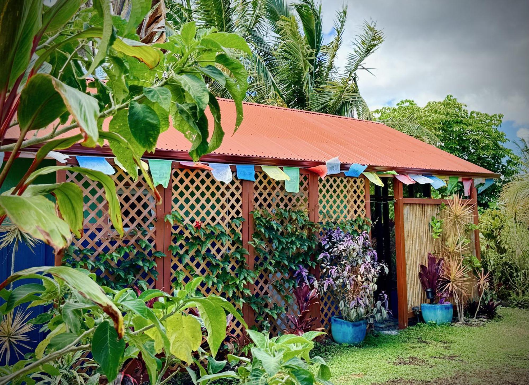 Tropical Zen Bungalow Pahoa Bagian luar foto